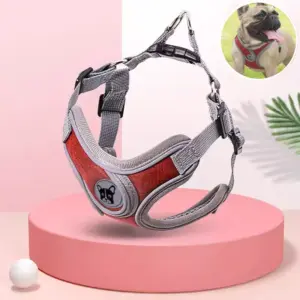 colete peitoral para cães e gatos ajustável