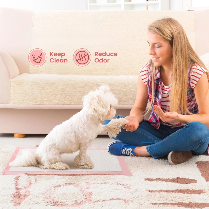 Tapetes Higiênicos para Cães e Gatos Super Absorventes - Imagem 4