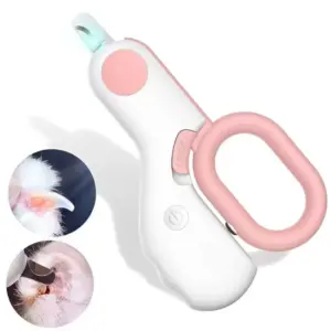 cortador de unhas para cães e gatos com led