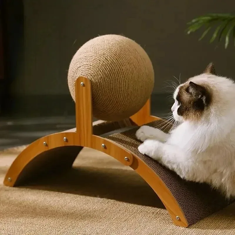 bola arranhadora para gatos