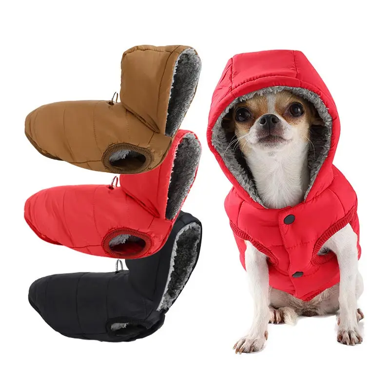 Parka para Cães com Forro Grosso para Inverno - Imagem 2