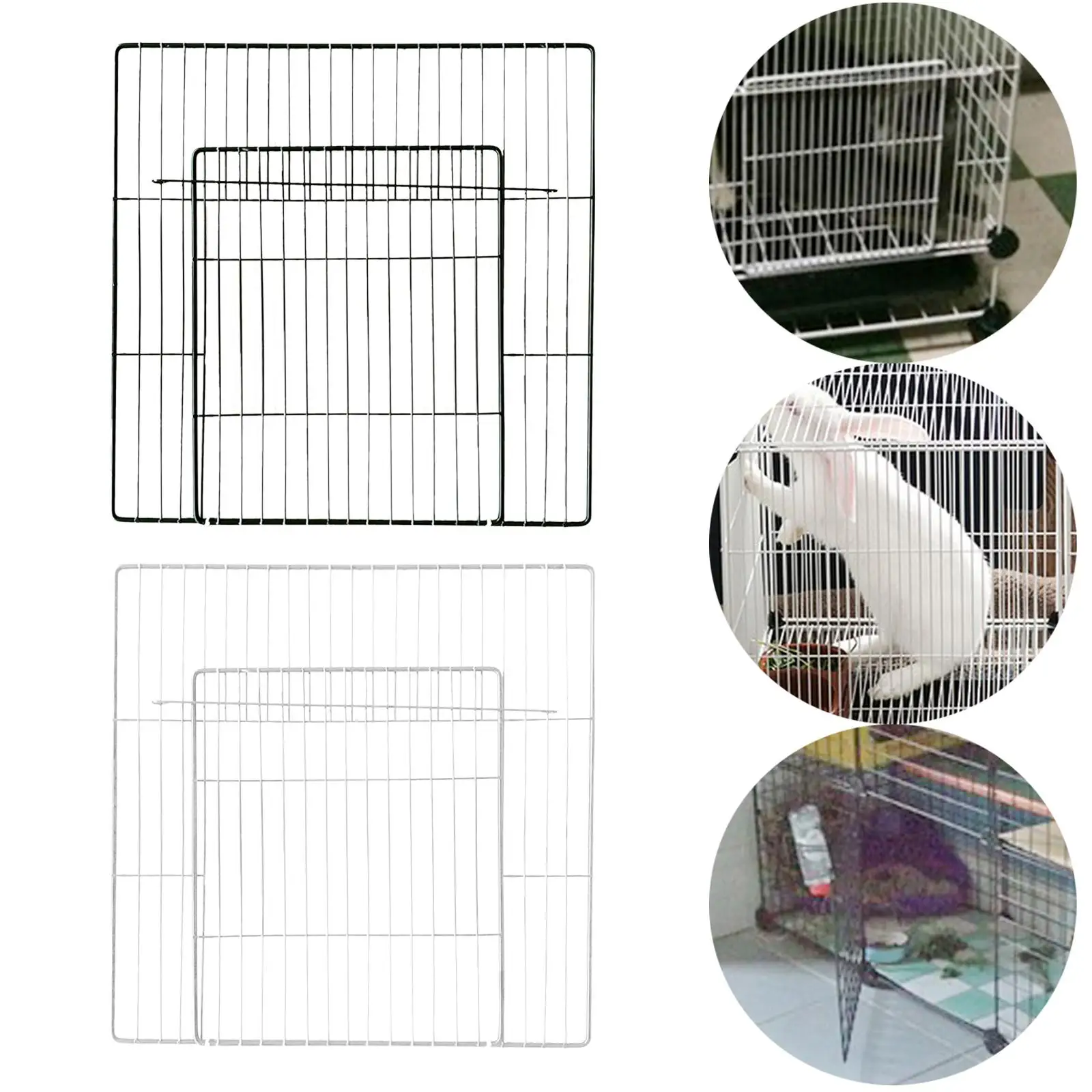 Cerca Pet DIY de Metal 35x35 cm para Cães e Gatos Pequenos Expansível - Imagem 5