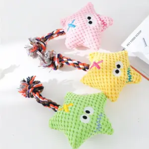 brinquedo de pelúcia para cães com corda