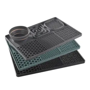 tapete lento de silicone para cães