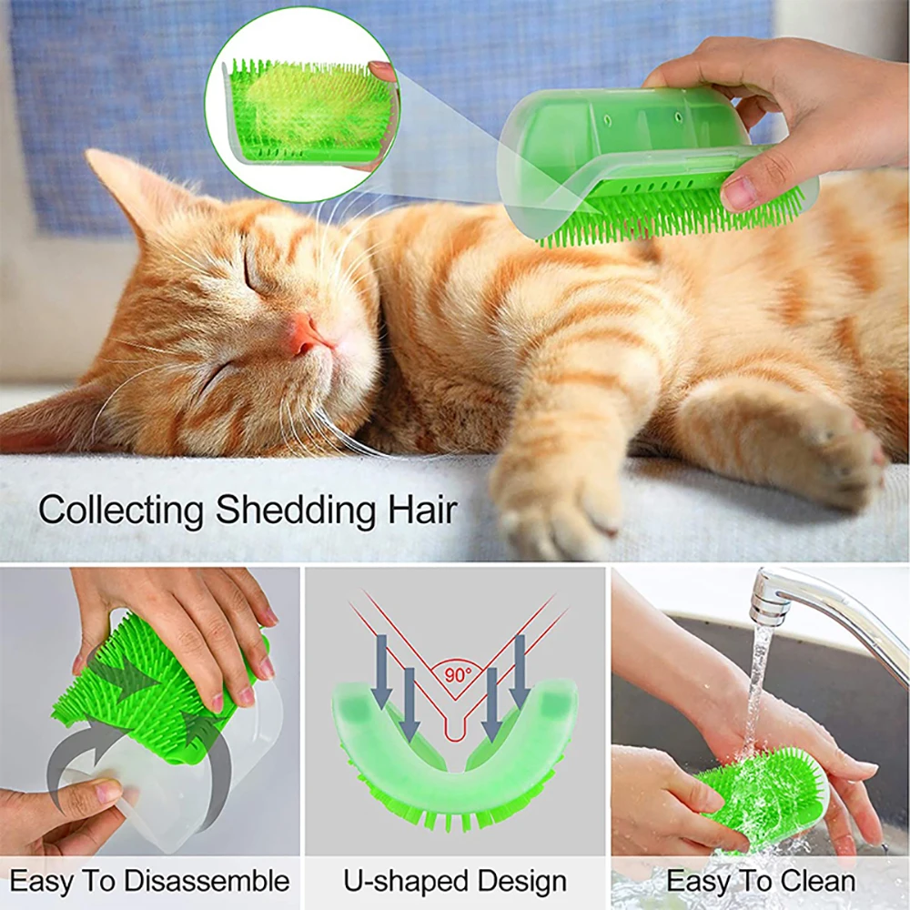 Arranhador Massageador para Gatos e Cães Plástico PP 8,5x13 cm - Imagem 4