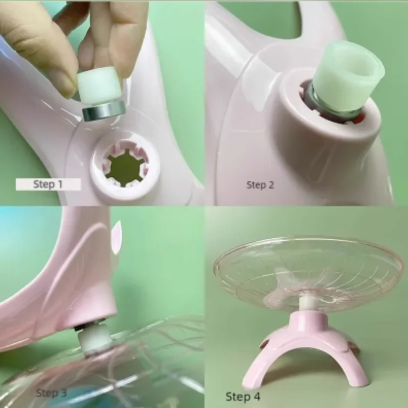 Roda de Corrida para Hamster e Rato Compacta para Gaiola - Image 6