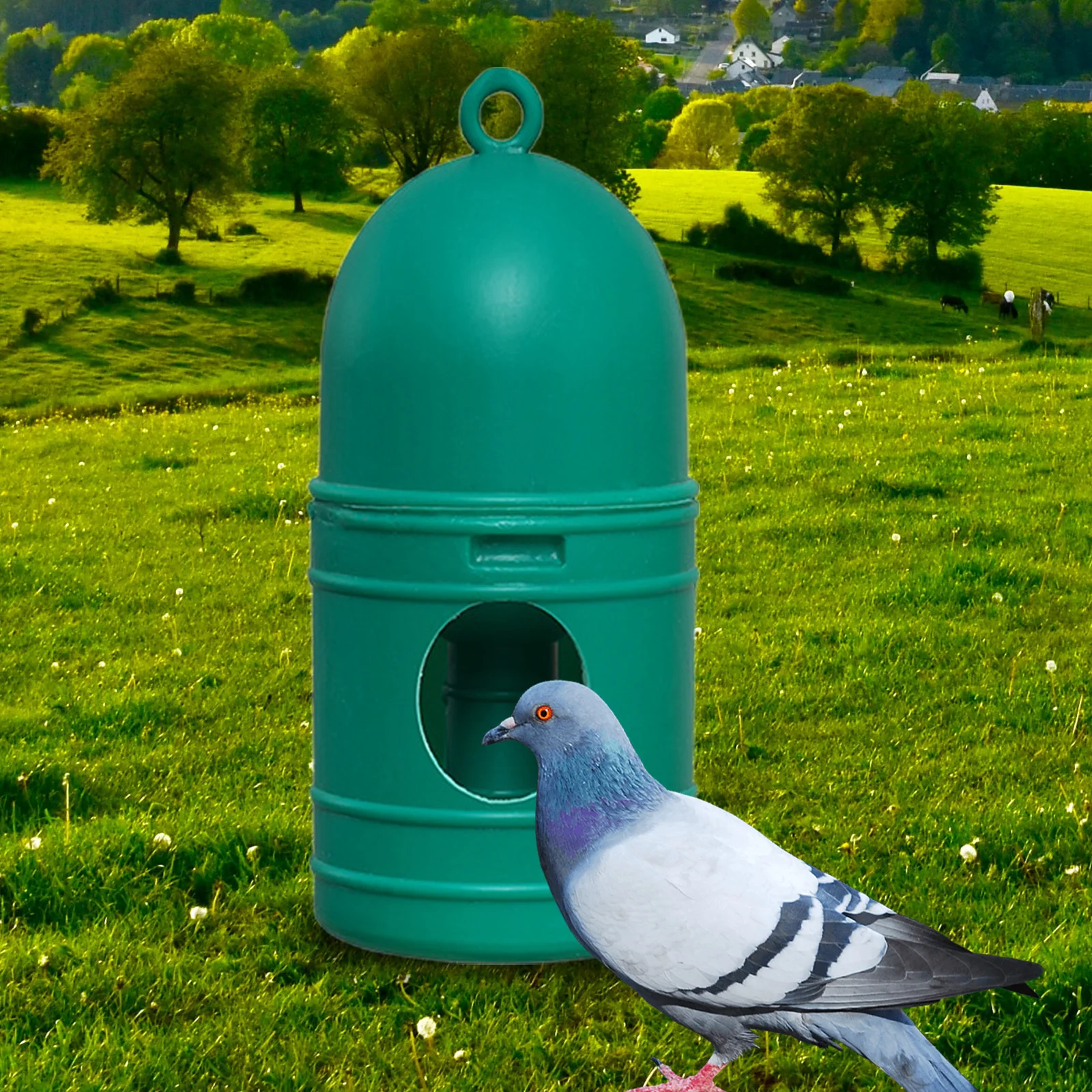 Bebedouro para Pássaros e Aves 1L com Alça e Encaixe na Gaiola - Imagem 3