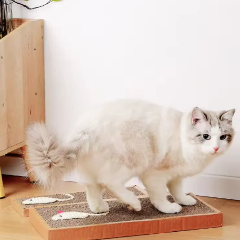 Arranhador de Papelão para Gatos Protetor de Móveis - Imagem 3