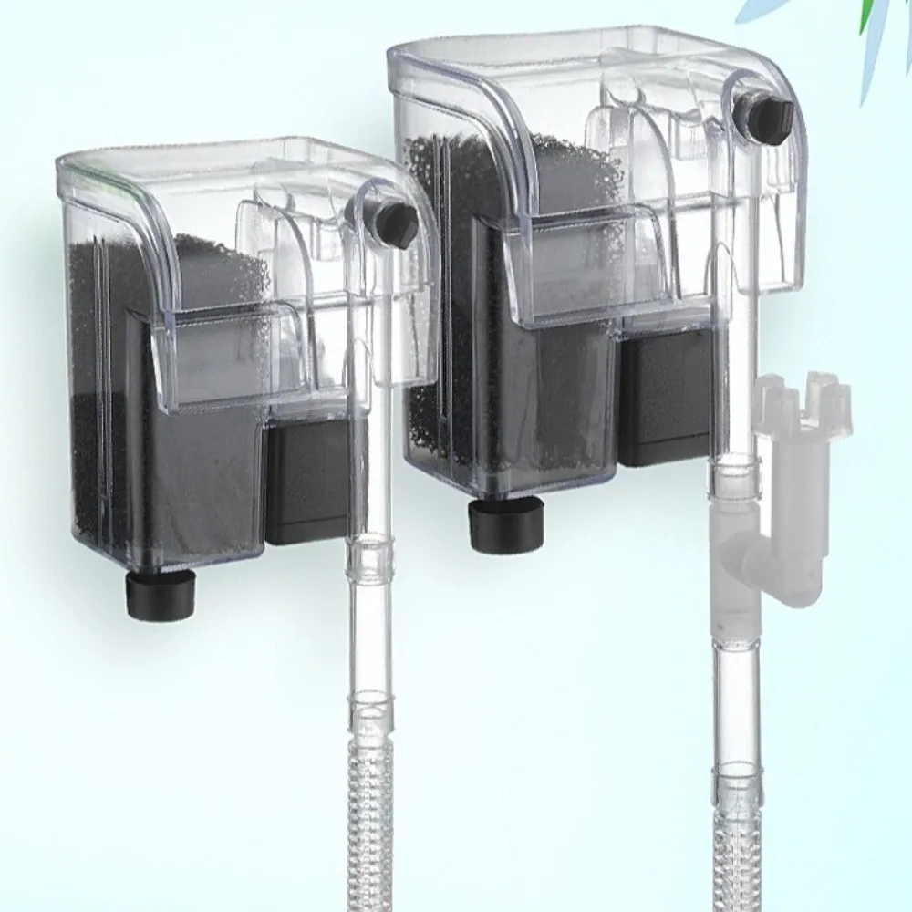 Filtro Hang On Back para Aquário Transparente com Válvula de Fluxo - Imagem 3
