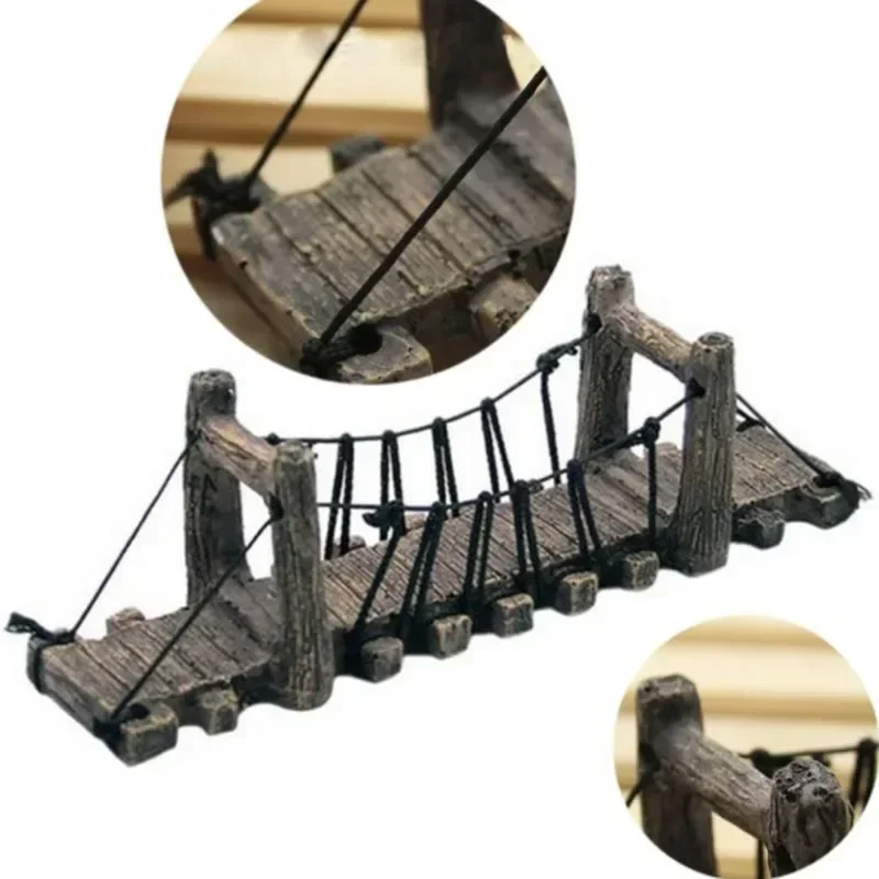 Ponte de Resina para Aquário com Caverna e Esconderijo - Imagem 2