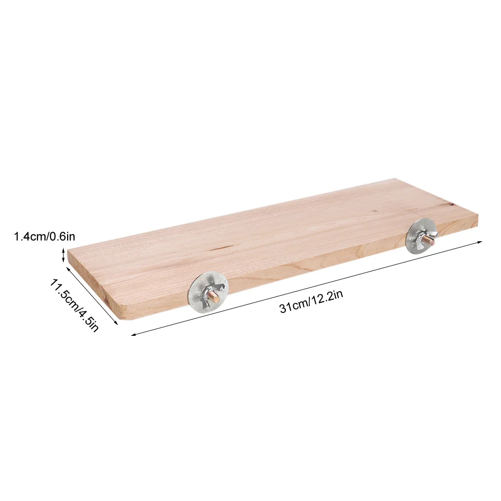 Plataforma de Madeira para Hamster 31x11,5 cm Encaixe na Gaiola - Image 2
