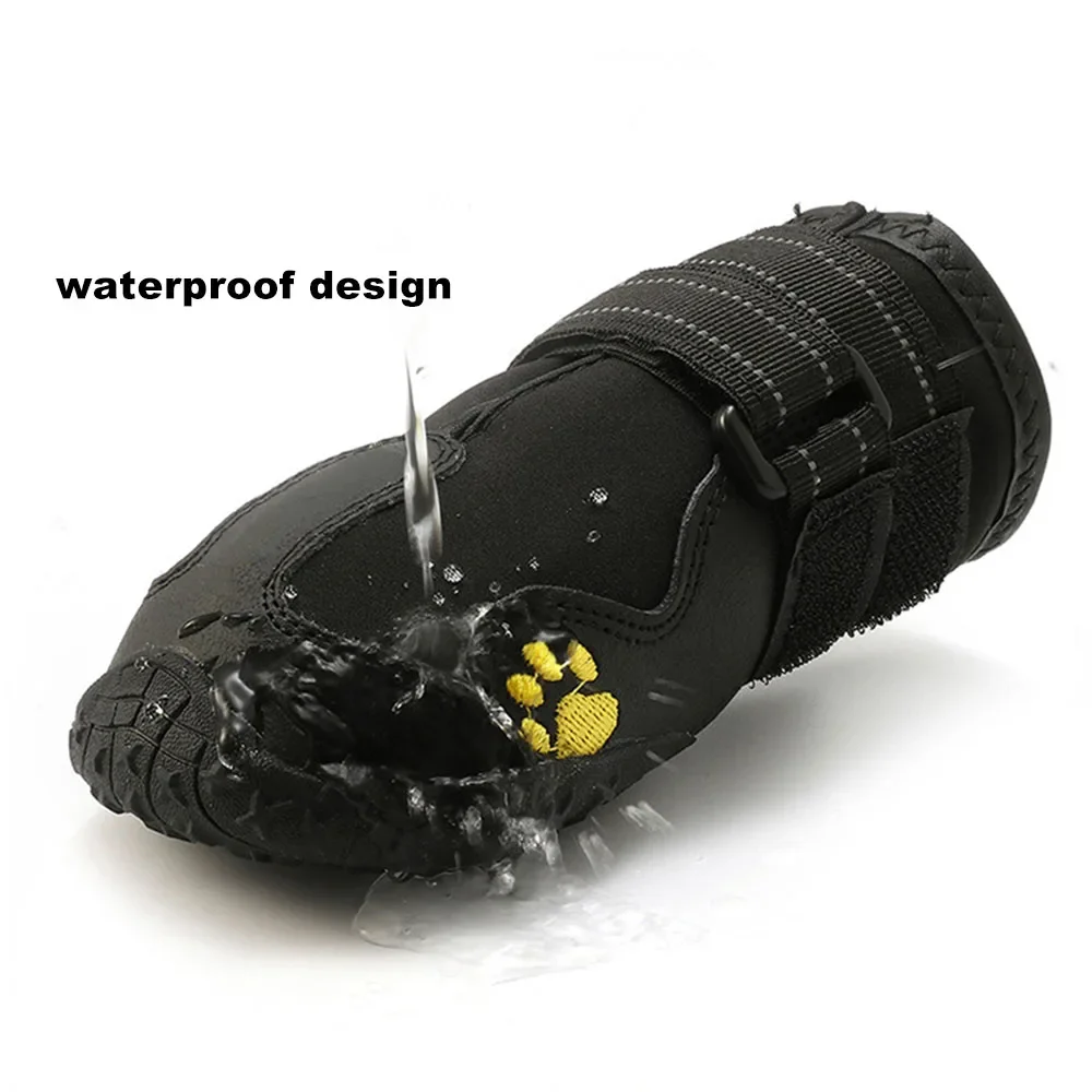 Sapatos para Cães com Sola Antiderrapante e Faixa Refletiva - Imagem 3