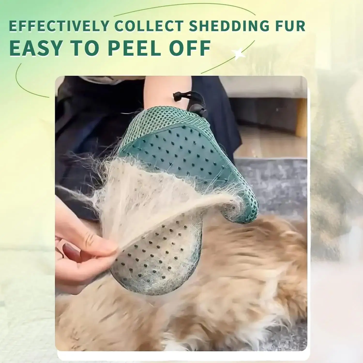 Luva Removedora de Pelo para Cães e Gatos 2 em 1 - Imagem 6