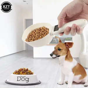 colher medidora eletrônica para cães e gatos