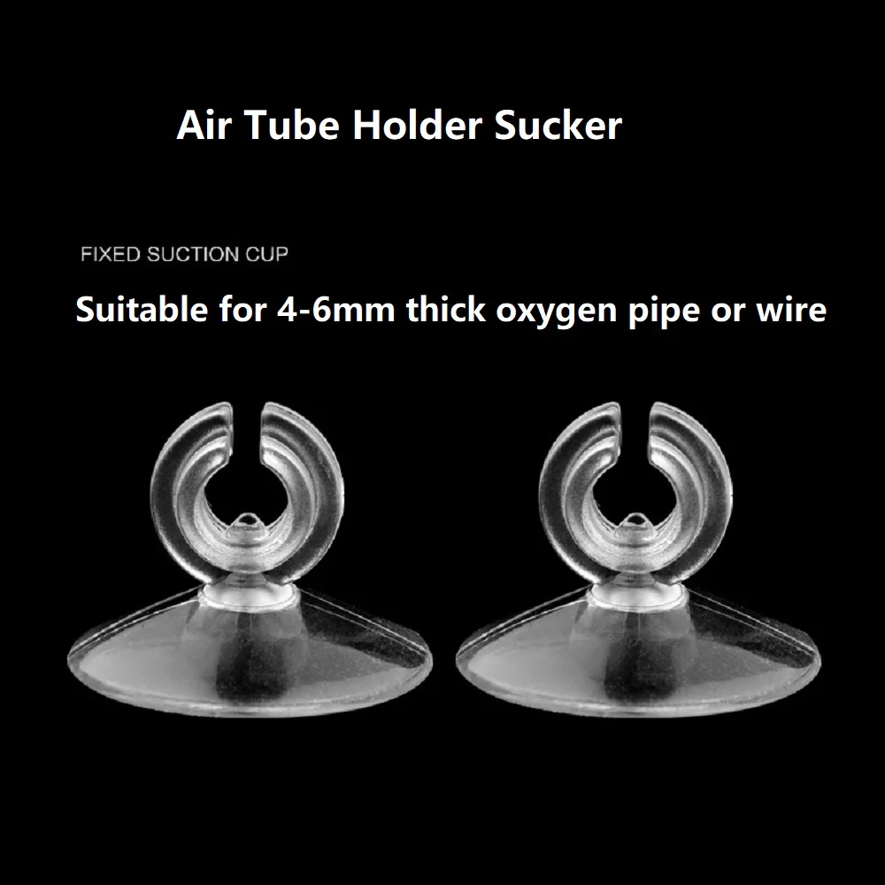 Ventosas para Aquário 10 pçs para Tubos de 4-6mm com Clipe Ajustável - Imagem 5