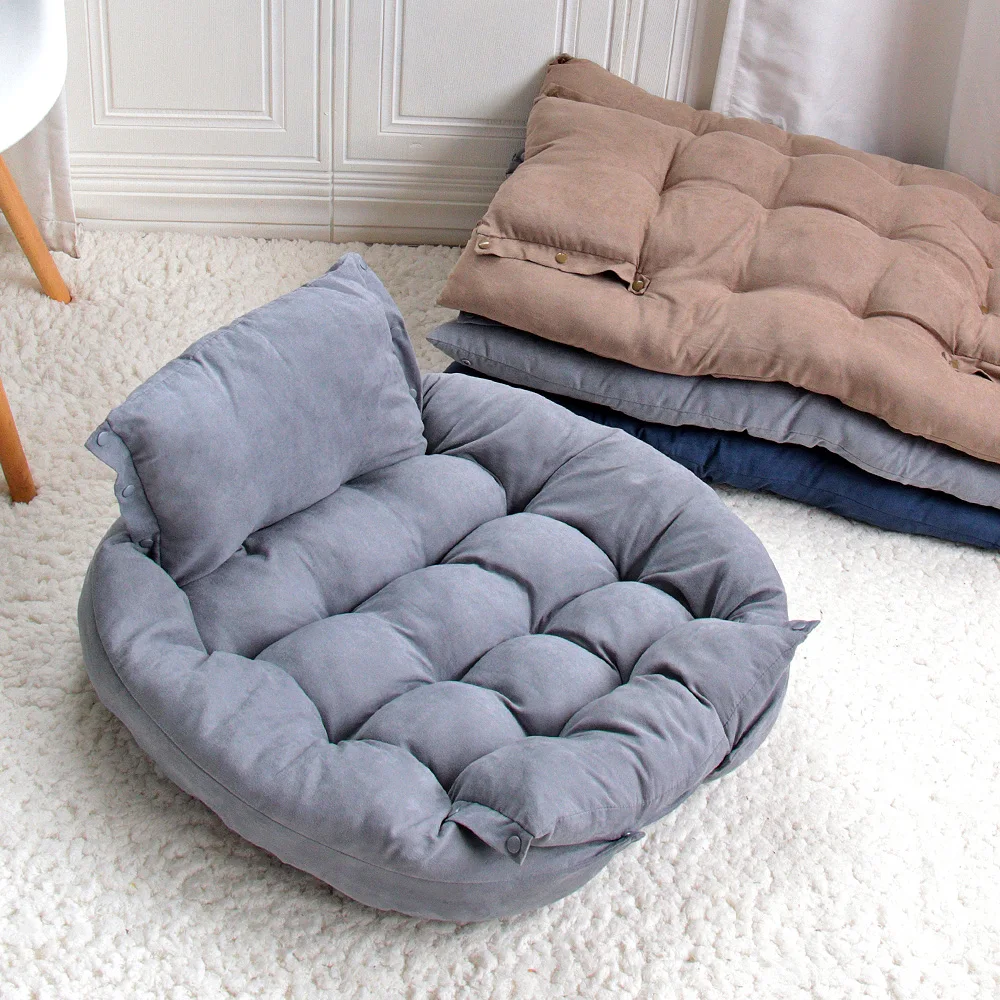 Cama Sofá Pet para Cães e Gatos de Inverno com Colchão - Imagem 3
