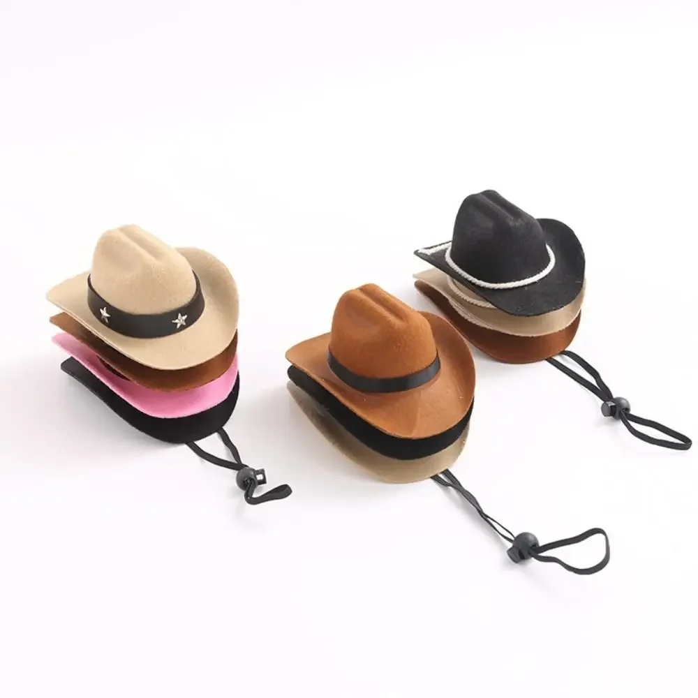 chapéu cowboy para cães e gatos pequenos