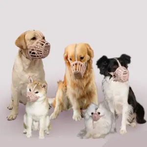 focinheira ajustável para cães