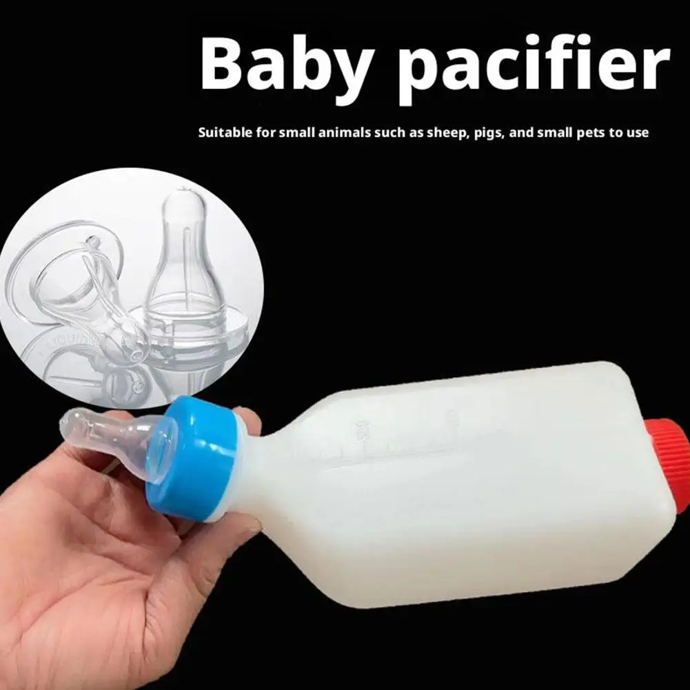 Garrafa de Leite para Cordeiro de 500 ml Pendurável com Bico Macio - Imagem 2