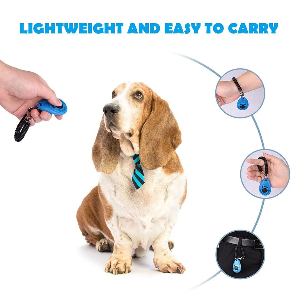 Clicker de Treinamento para Cães com Alça de Pulso Ajustável - Imagem 4