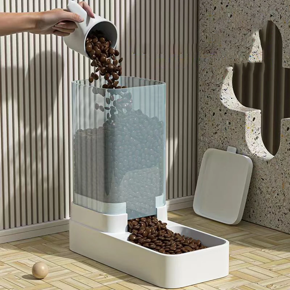 Comedouro e Bebedouro Automático para Cães e Gatos com Alimentação por Gravidade - Imagem 3