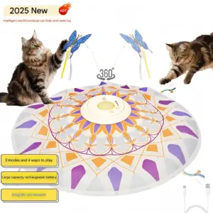 brinquedo interativo para gatos recarregável usb