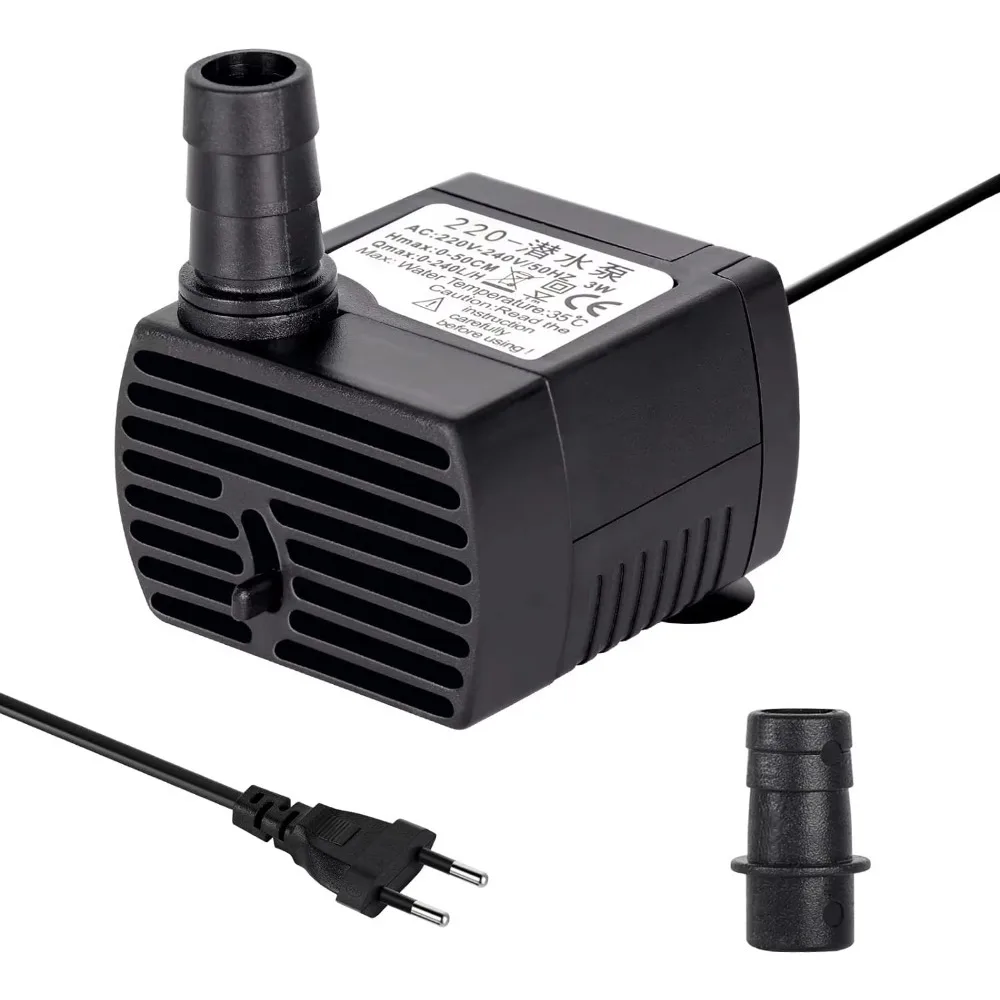 mini bomba submersível para aquário