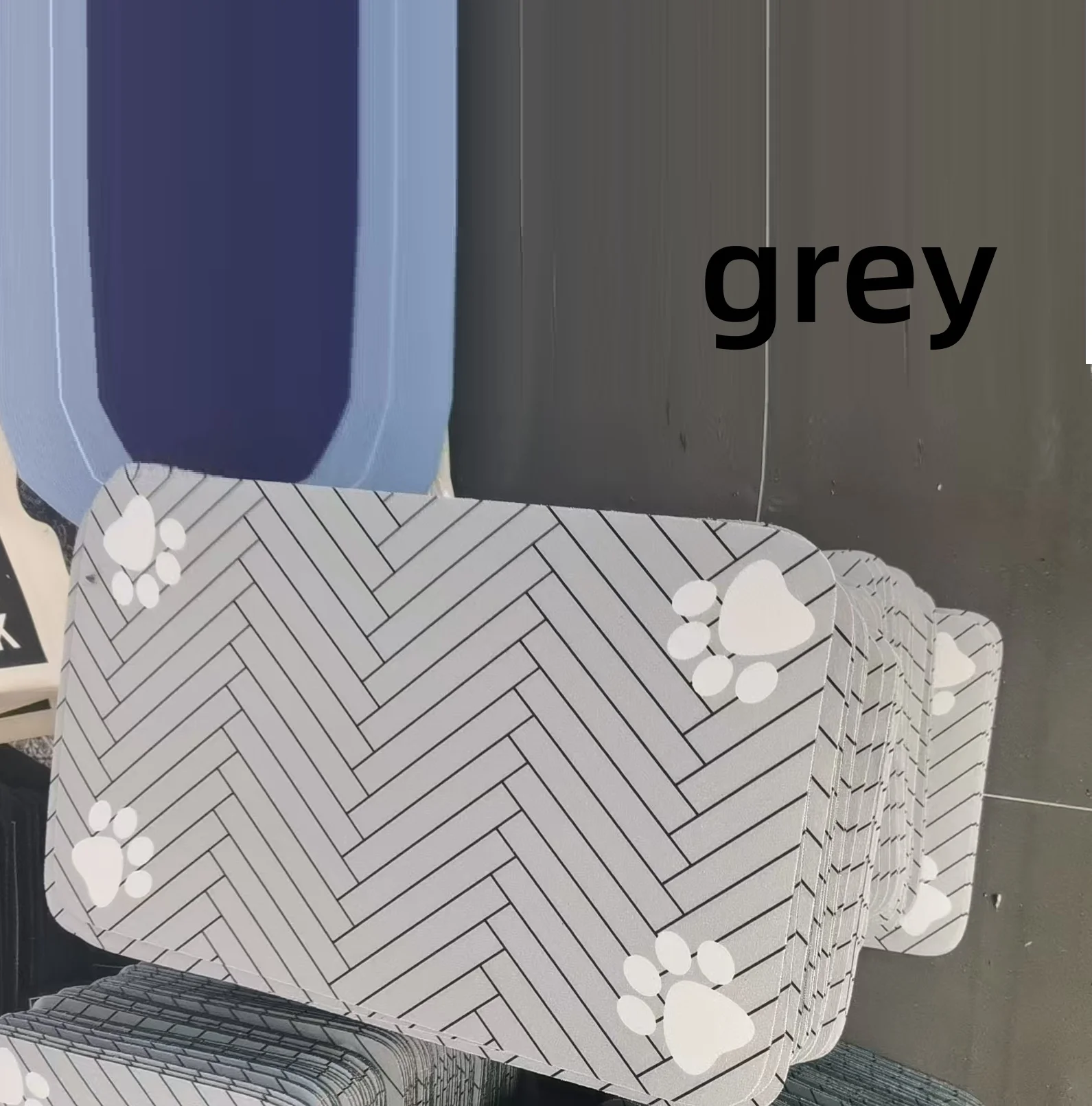 Tapete Absorvente para Comedouro de Cães e Gatos com Base Impermeável - Imagem 5