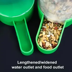 bebedouro comedouro automático para pássaros