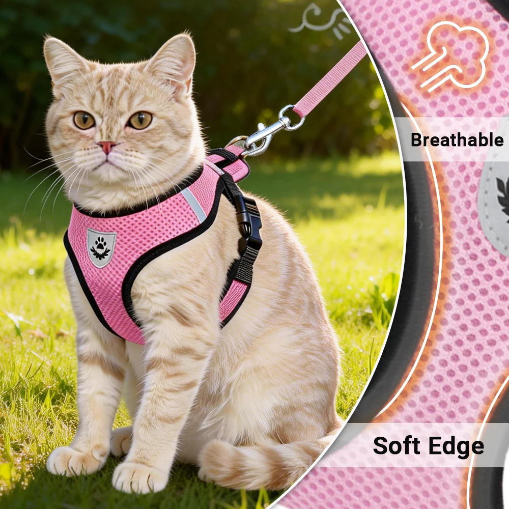 coleira peitoral para cães e gatos pequenos
