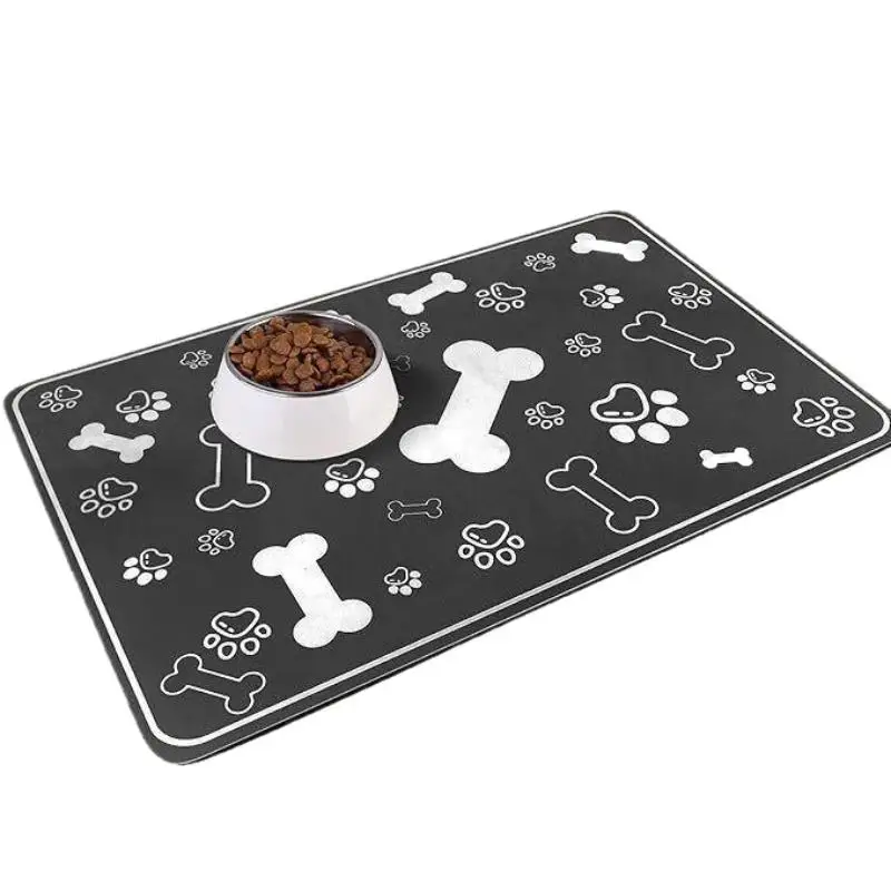 Tapete para Comida e Água de Cães e Gatos de Borracha Antiderrapante - Image 6