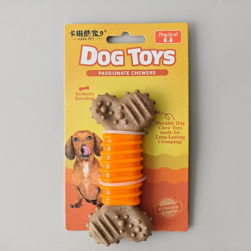 Brinquedo de Mastigar para Cães em TPR Formato de Osso 12,5 cm - Imagem 4