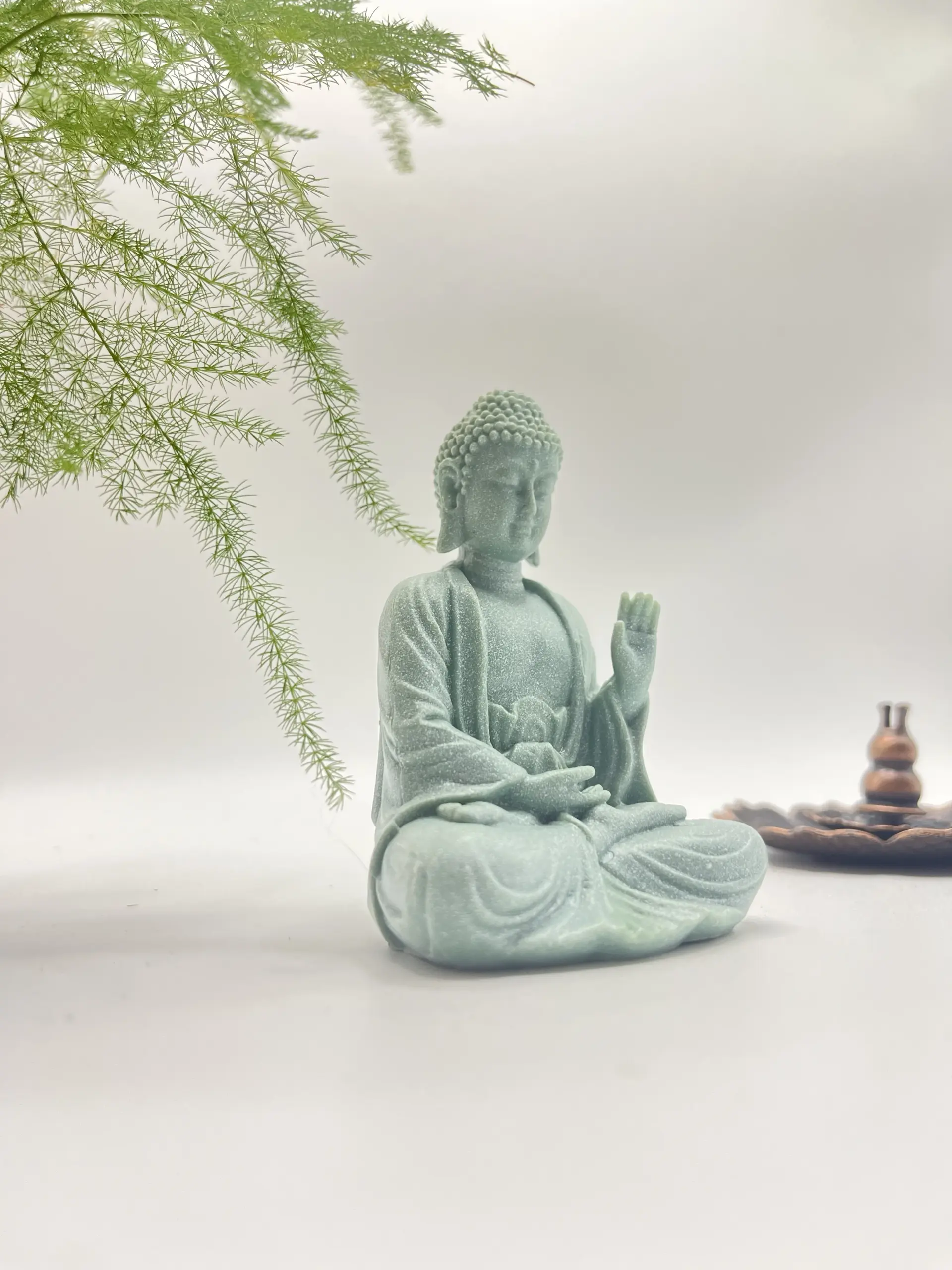 Decoração de Buda para Aquário Resina Zen para Paisagismo - Image 4