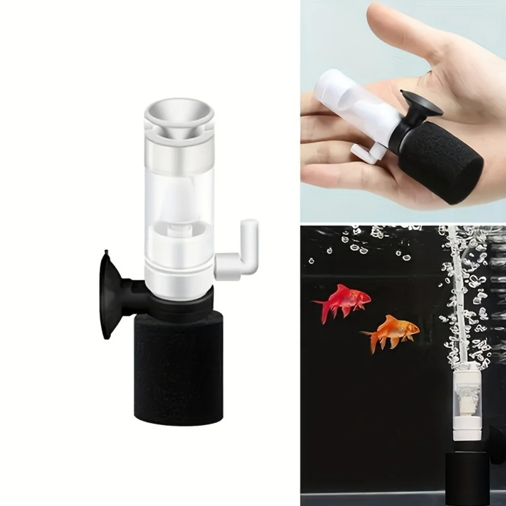 Filtro para Mini Aquário 3 em 1 com Aeração e Ventosa - Imagem 5