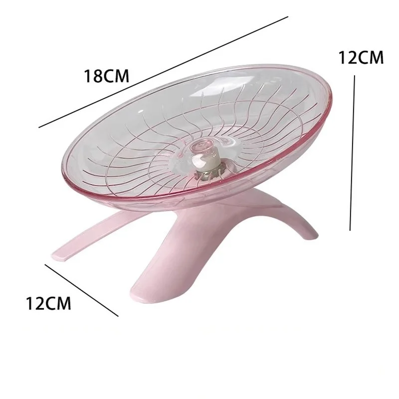 Roda de Exercício para Hamster, Rato e Ouriço Silenciosa - Imagem 6