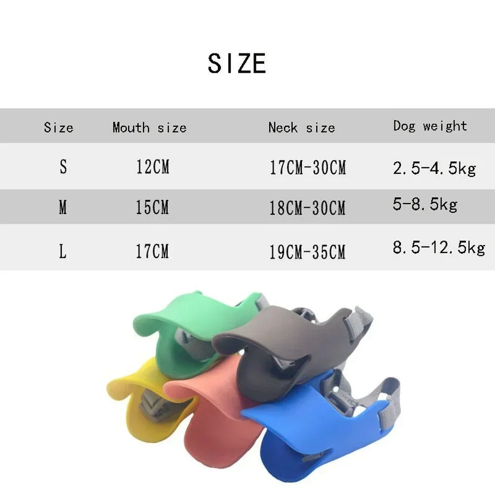 Focinheira de Silicone para Cães com Alça Ajustável - Imagem 6
