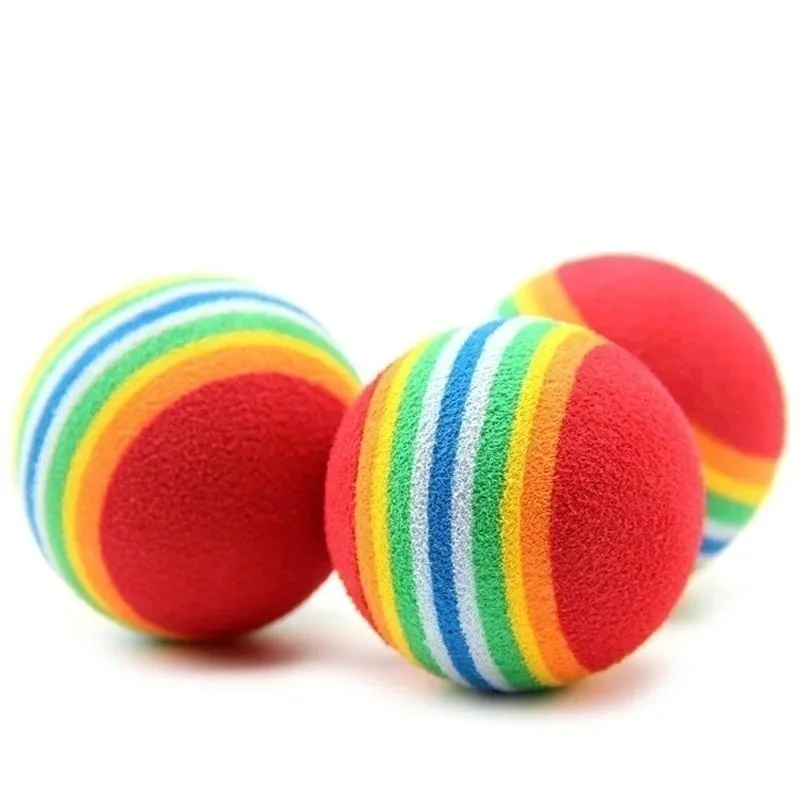 Bolas de Brinquedo para Gatos e Cães Pequenos de EVA Leves (10 peças) - Image 5