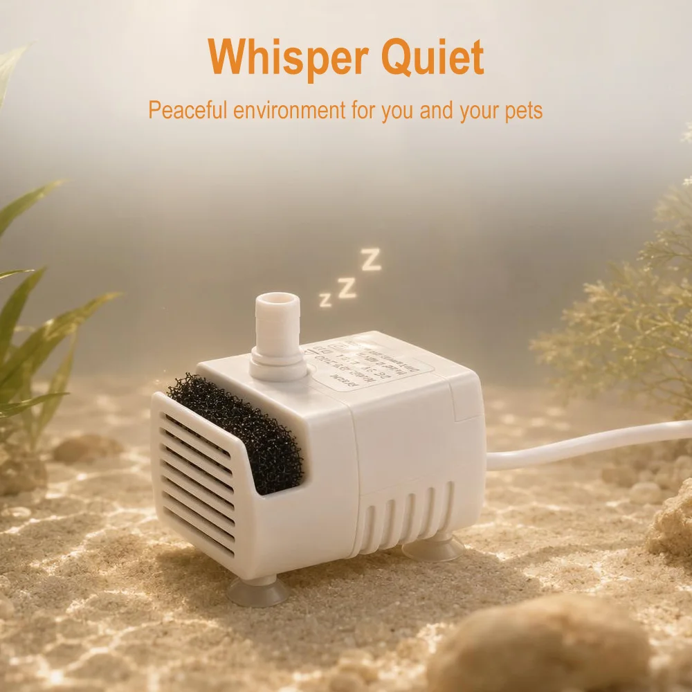 Bomba de Água USB para Bebedouro de Pets com LED e Desligamento Automático - Image 6