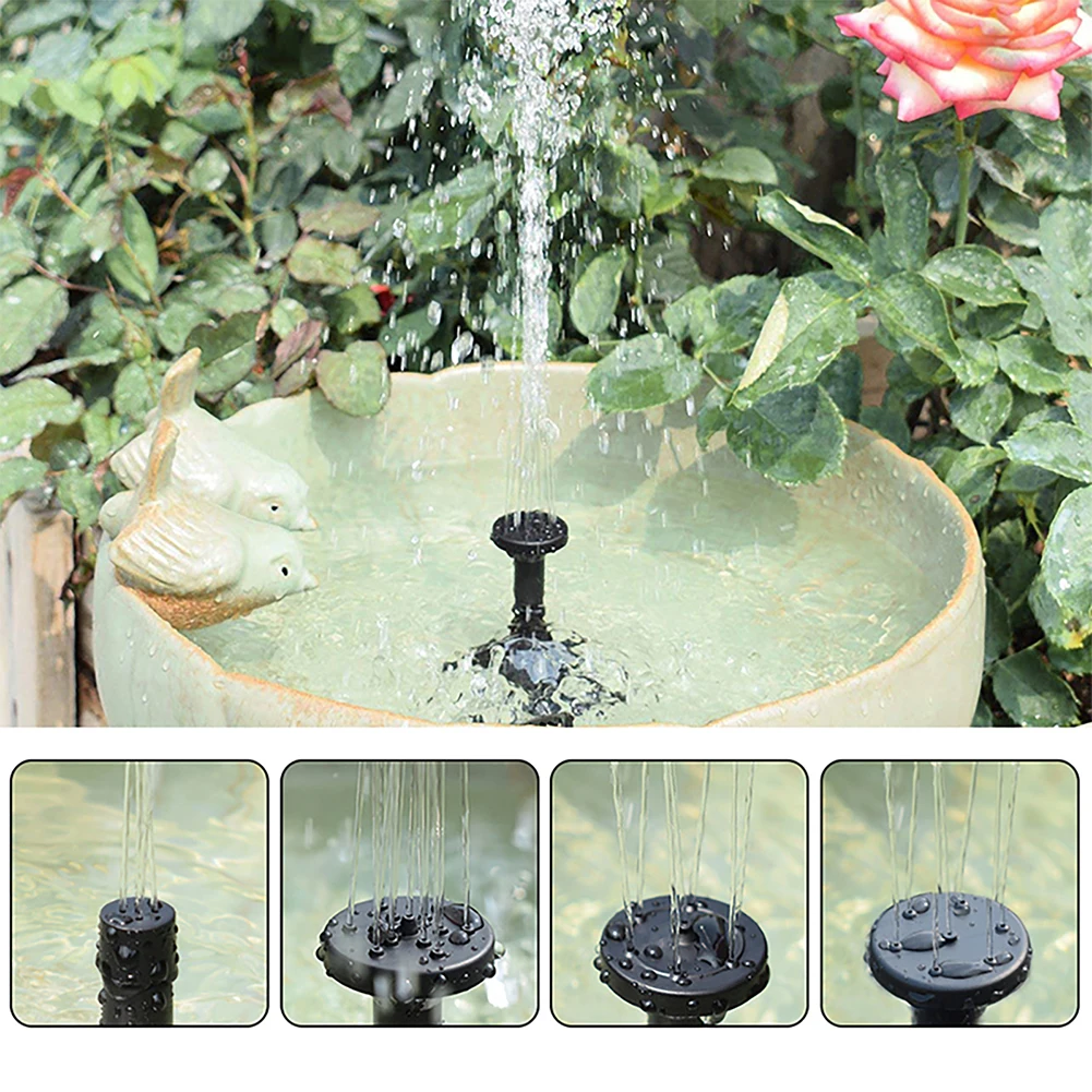 Bomba Solar para Lago e Aquário com 6 Bicos Decorativos - Imagem 4
