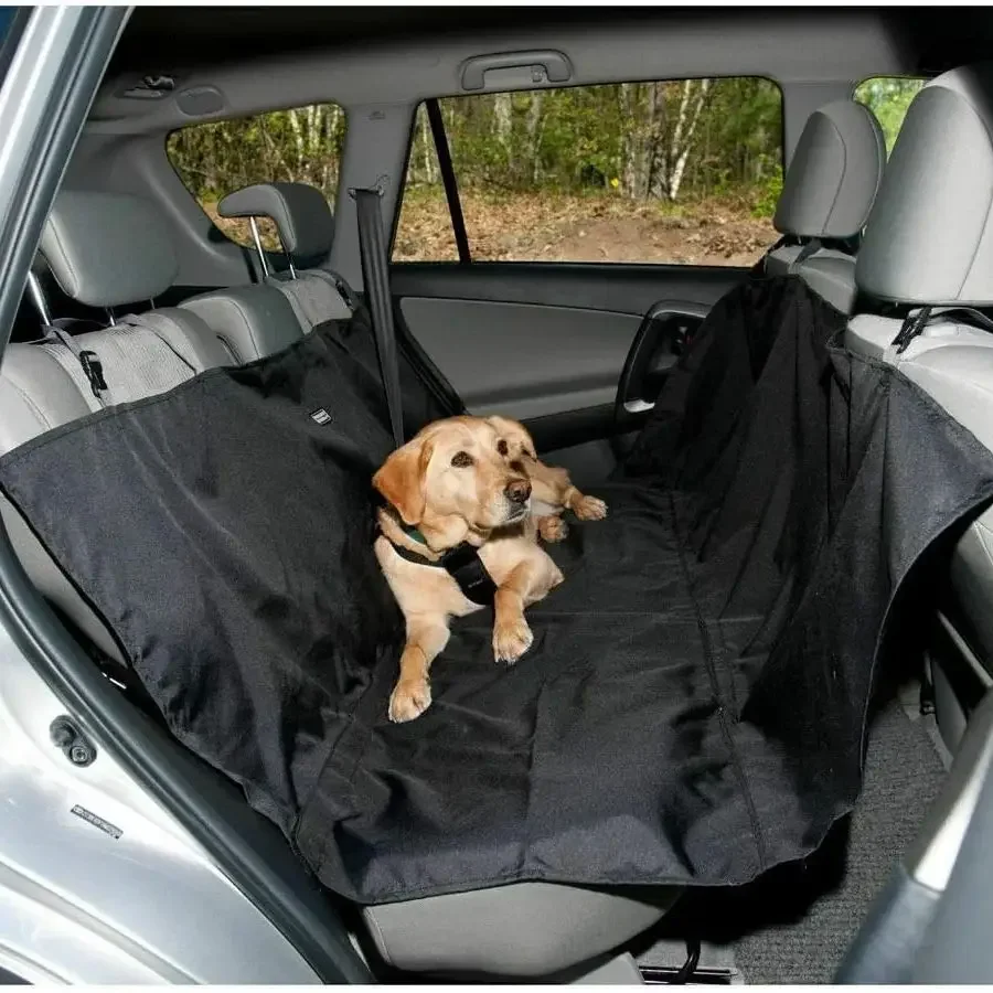 Capa de Carro para Cães Dobrável e Impermeável com Bolsos - Imagem 2