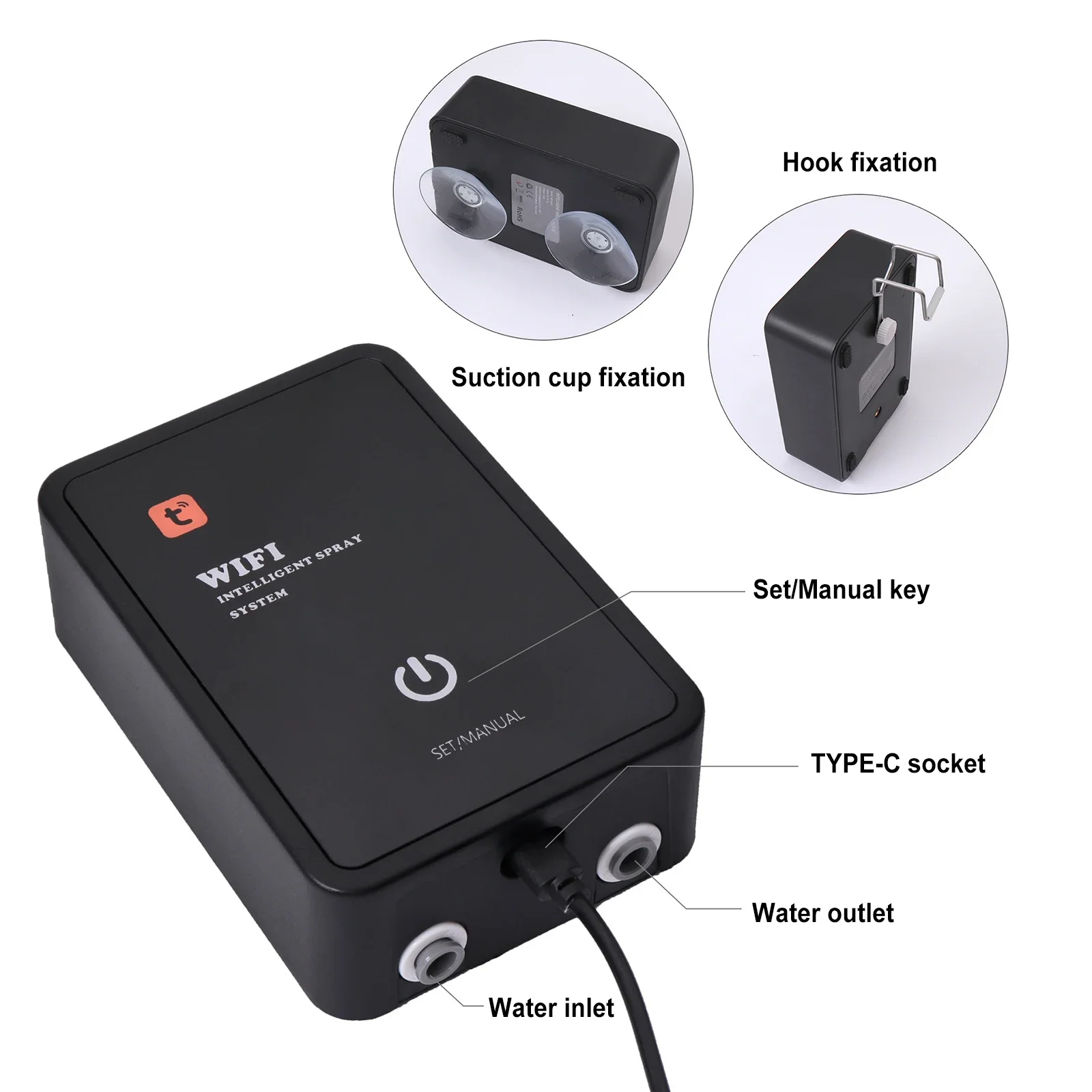 Umidificador para Terrários com Temporizador e Controle WiFi - Imagem 4