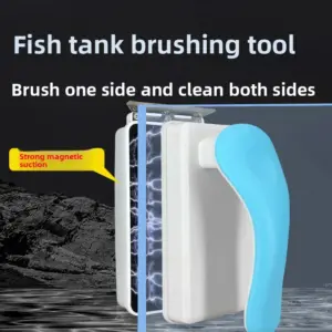 raspador magnético flutuante para aquário