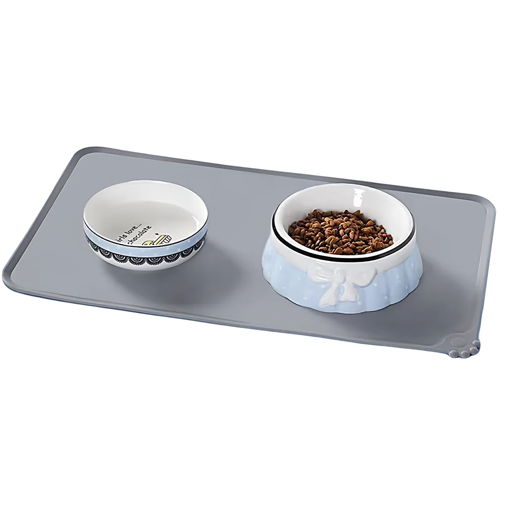 Tapete de Alimentação para Cães e Gatos Antiderrapante 48x30 cm - Image 3