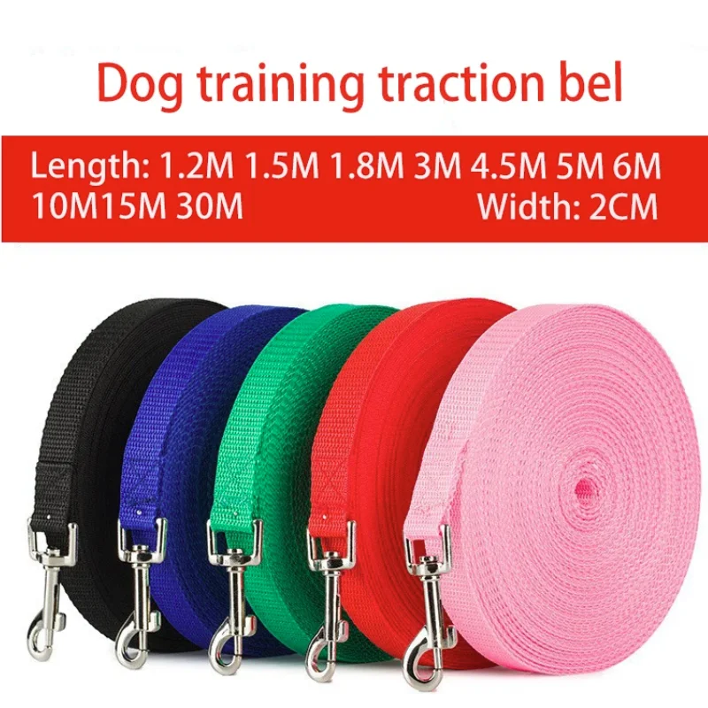 Guia para Cães Grandes de Nylon para Treinamento e Passeio - Imagem 2