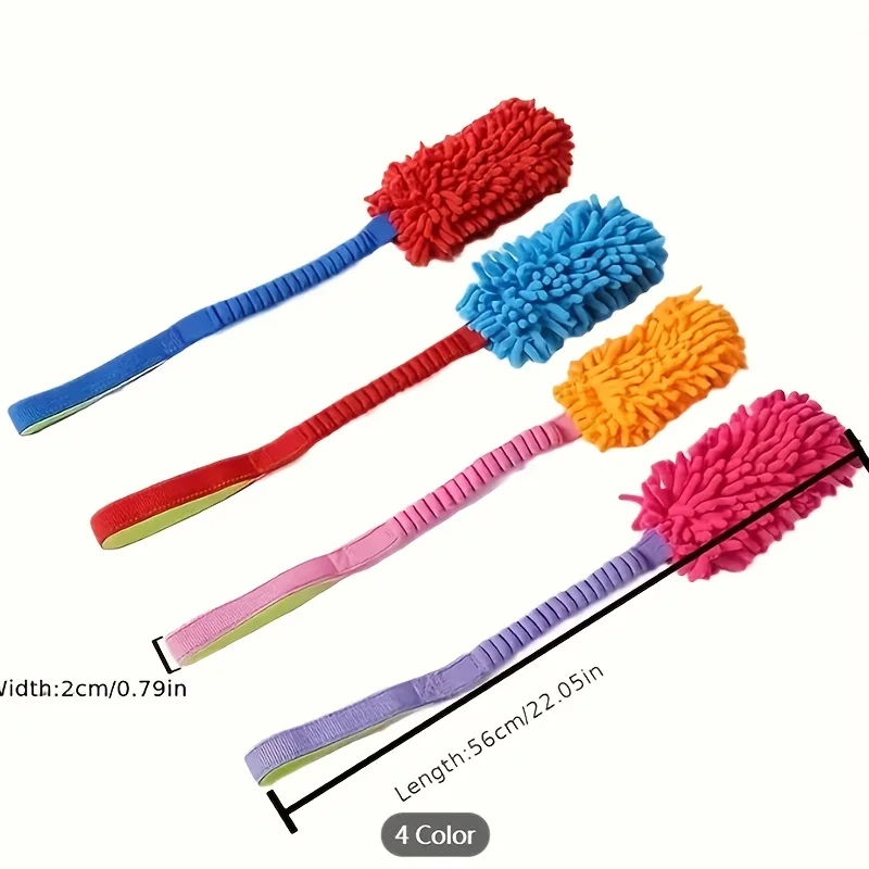 Brinquedo para Cães de Pelúcia com Corda e Alça Resistente - Imagem 2