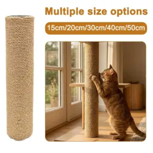 poste arranhador de sisal para gatos