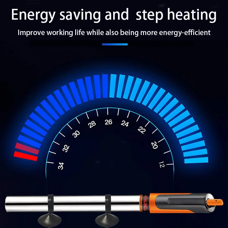 Aquecedor para Aquário em Aço Inoxidável 220V com Termostato - Imagem 6