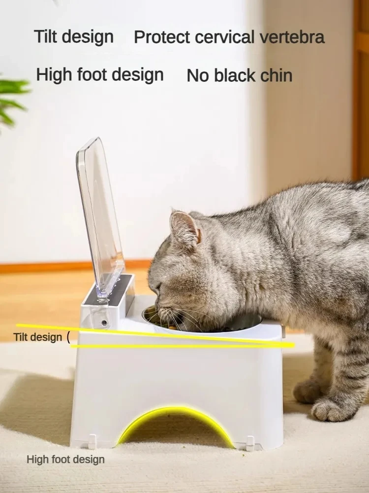 Alimentador Automático para Gatos e Cães com Sensor Infravermelho - Imagem 3