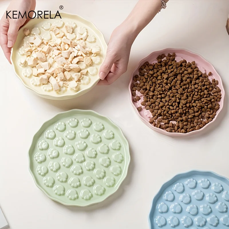 Tigela de Cerâmica para Gatos e Cães Pequenos de Alimentação Lenta - Image 3