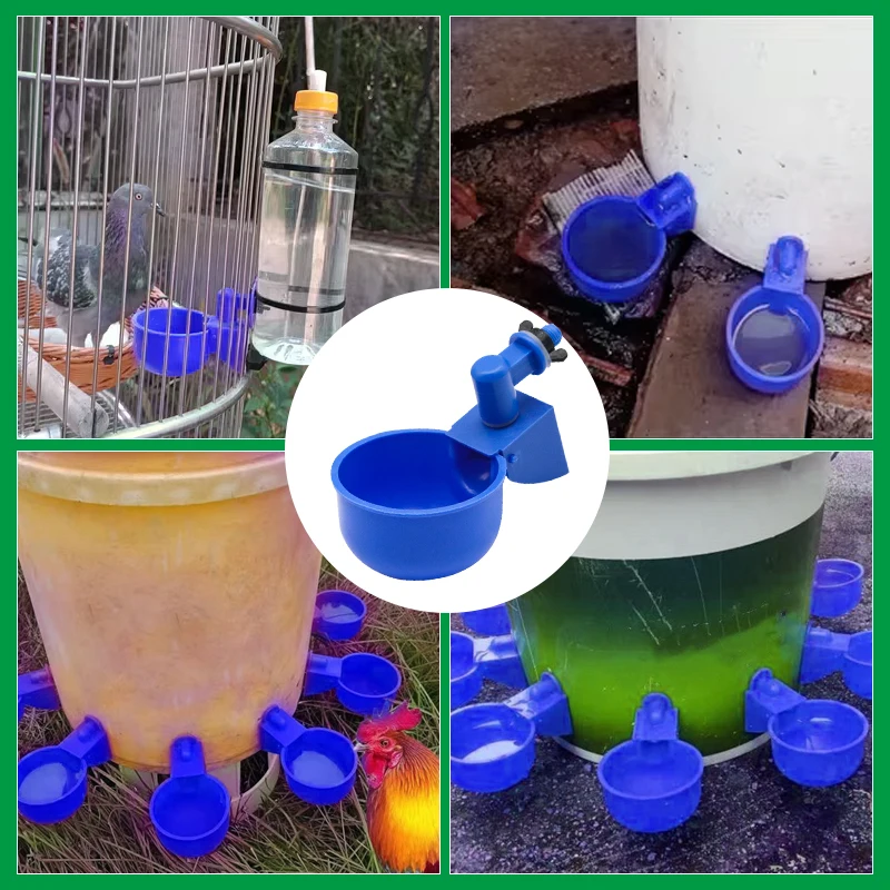 Copo Bebedouro Automático para Aves com 5 Peças - Imagem 5